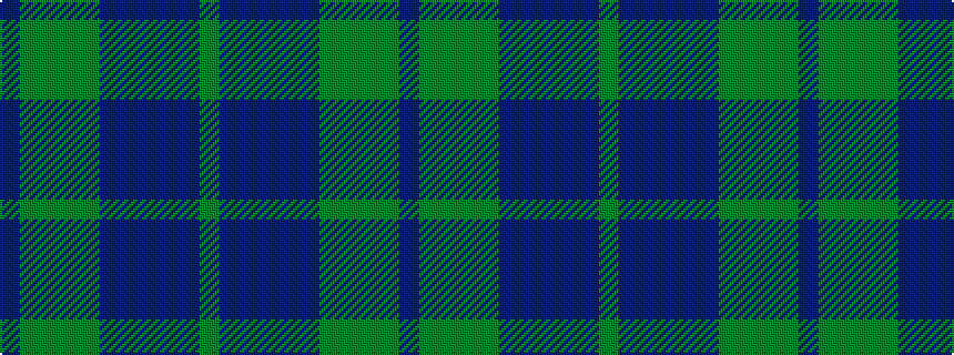 idealised woven sample of pattern BGGGGBBBBBG