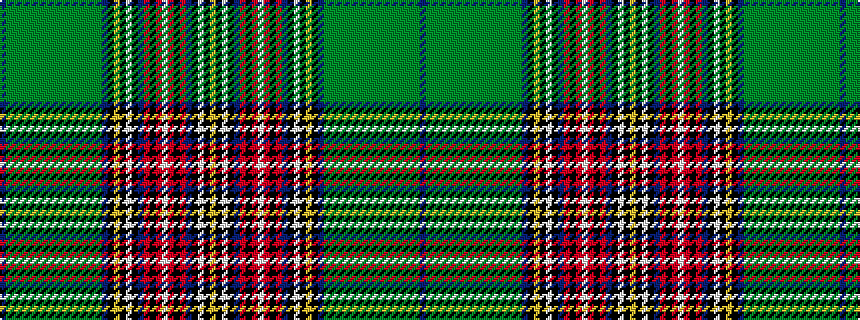 idealised woven sample of pattern BGGGGGGGGGGGGGGGGBKYKWKBRKRWRKRBKWKY
