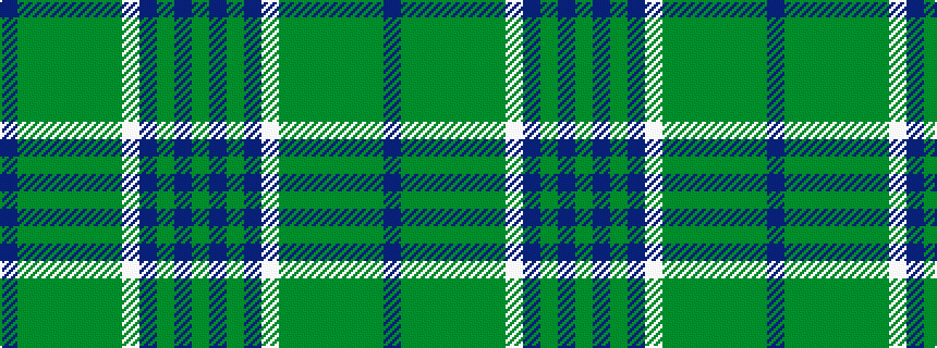 idealised woven sample of pattern BGGGGGGWBGBG