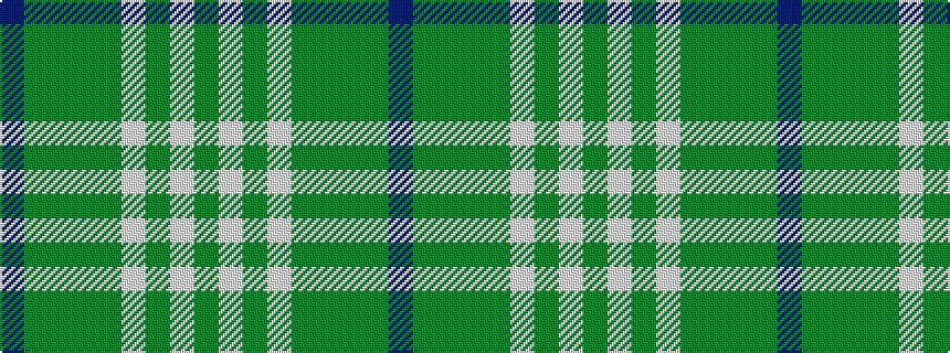 idealised woven sample of pattern BGGGGWGWG
