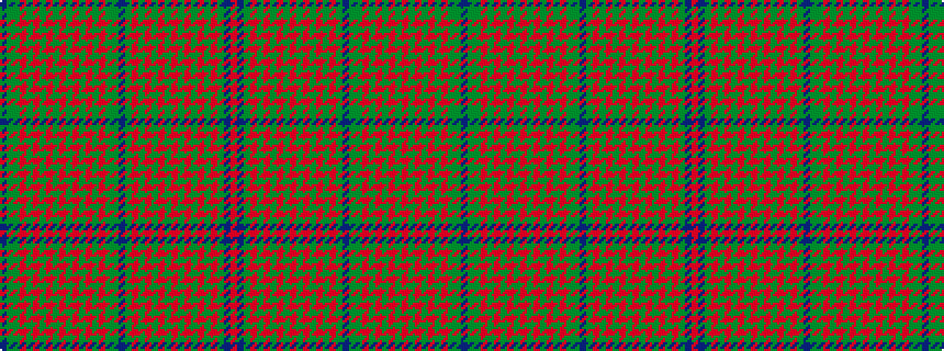idealised woven sample of pattern BGGRGRGRGRGRGRGRGGBGRGRGRGRGRGRGRGBR