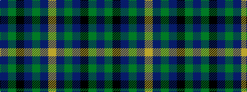 idealised woven sample of pattern BGKBGBY