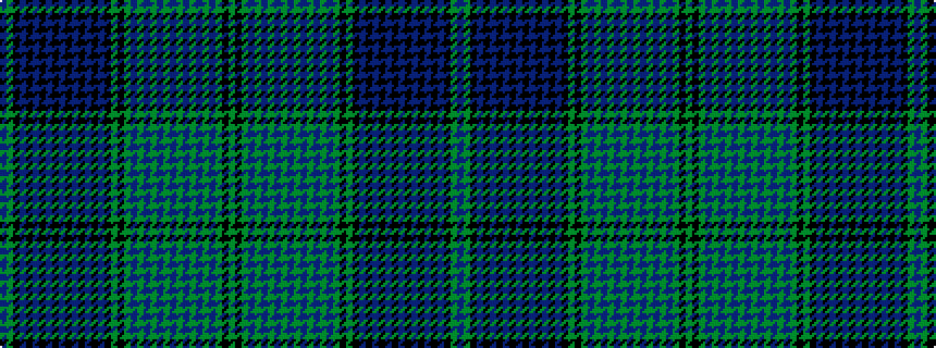idealised woven sample of pattern BGKBKBKBKBKBKBKBKGKGBGBGBGBGBGBGBGKG