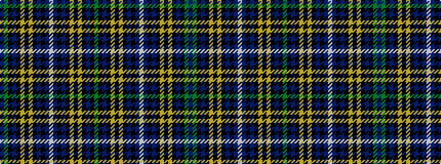 idealised woven sample of pattern BGKBKYKYKBKBWBKBKYKYKBKG
