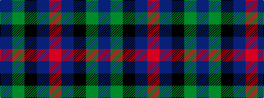 idealised woven sample of pattern BGKBR