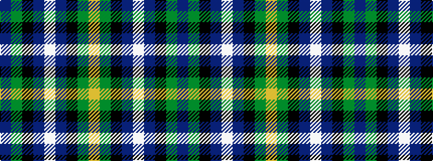 idealised woven sample of pattern BGKBWBKGY