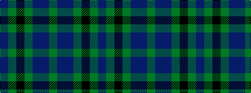 idealised woven sample of pattern BGKGBBG