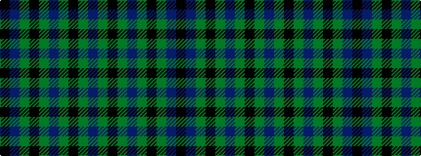 idealised woven sample of pattern BGKGBGKGBK