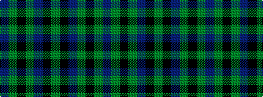 idealised woven sample of pattern BGKGBKG