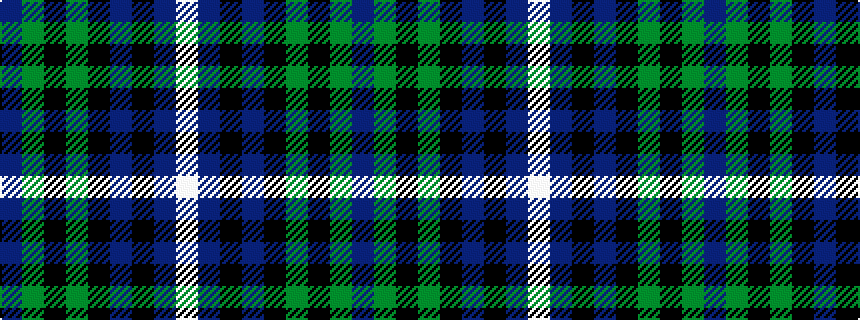 idealised woven sample of pattern BGKGKBKBW