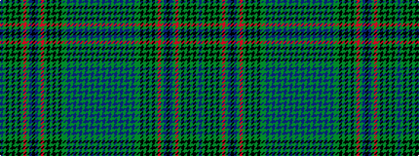 idealised woven sample of pattern BGKGKGKGRGBKBGRGKGKGKGGBGBGBGBGBGBG
