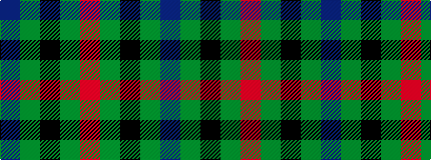 idealised woven sample of pattern BGKGR