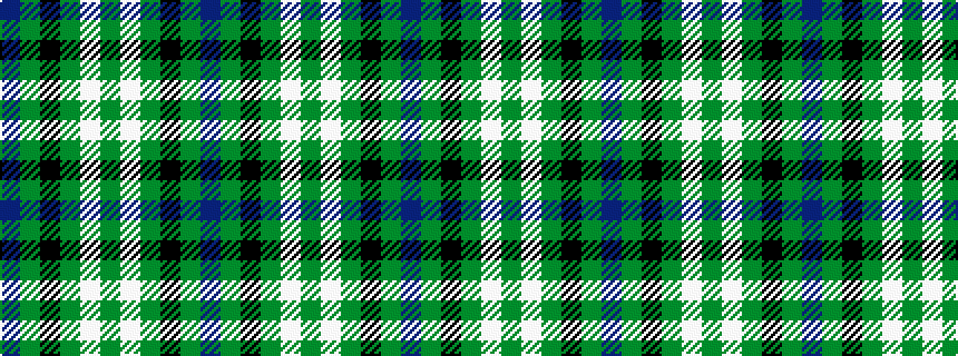 idealised woven sample of pattern BGKGWGWGKGB