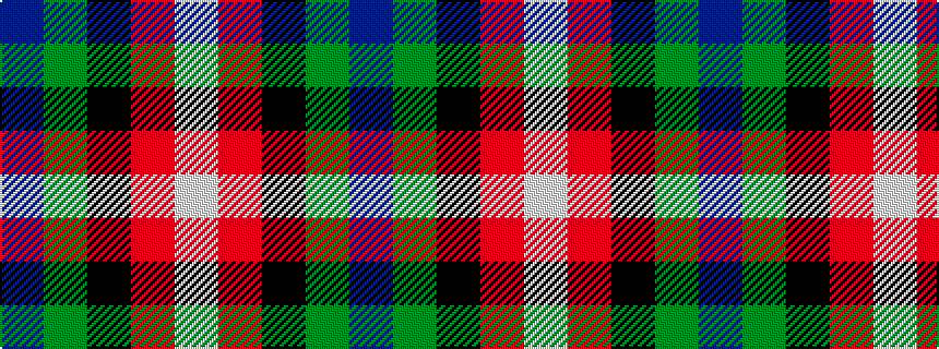 idealised woven sample of pattern BGKRW