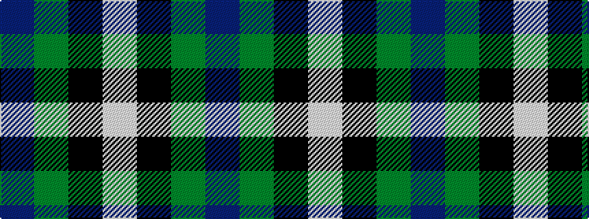 idealised woven sample of pattern BGKW