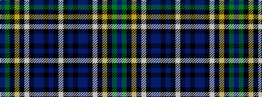 idealised woven sample of pattern BGKYKWKBBKBKW