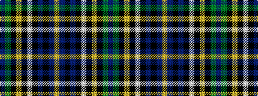 idealised woven sample of pattern BGKYKWKBKBY