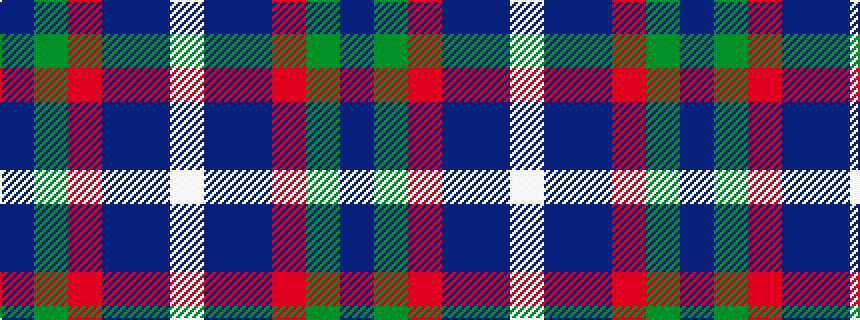 idealised woven sample of pattern BGRBBW