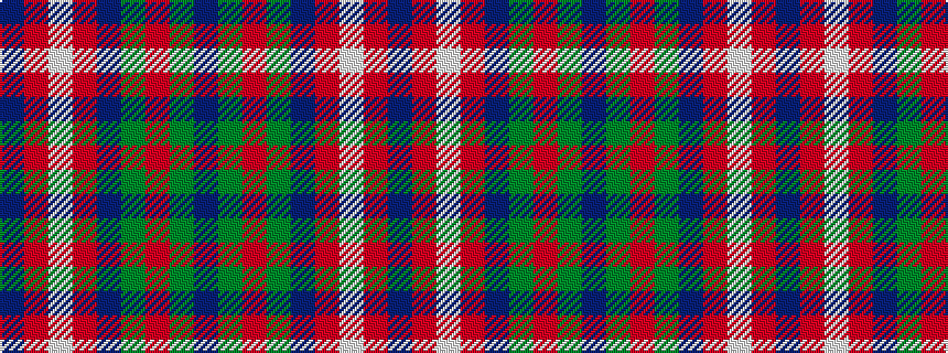 idealised woven sample of pattern BGRGBRWRB