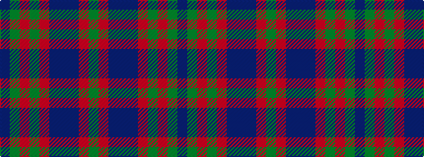 idealised woven sample of pattern BGRGRBBBRG