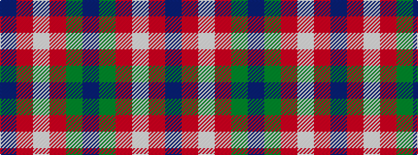 idealised woven sample of pattern BGRWRB