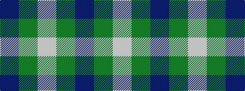 idealised woven sample of pattern BGW