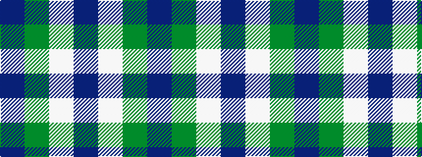 idealised woven sample of pattern BGWB