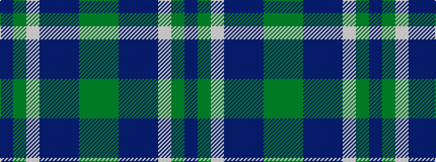 idealised woven sample of pattern BGWBBBGG