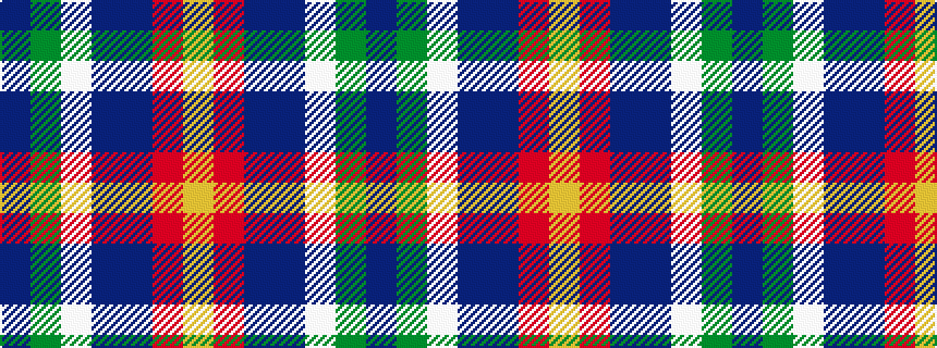 idealised woven sample of pattern BGWBBRY