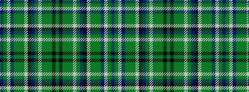 idealised woven sample of pattern BGWBGGGWKBGWGGGKG