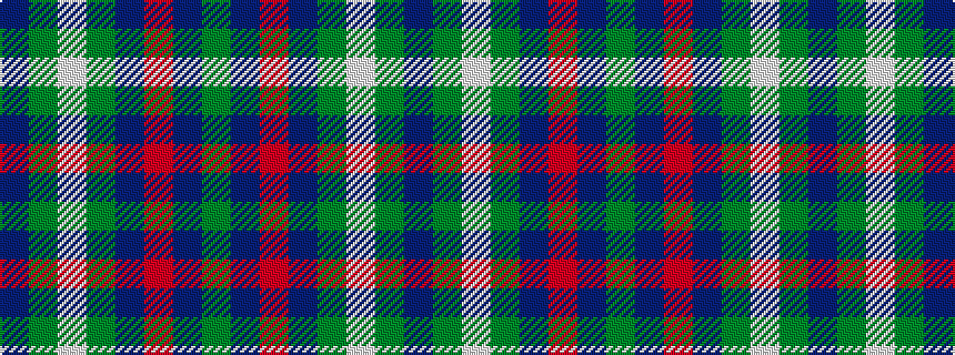 idealised woven sample of pattern BGWGBRBG