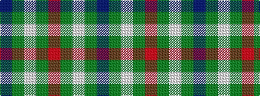 idealised woven sample of pattern BGWGR