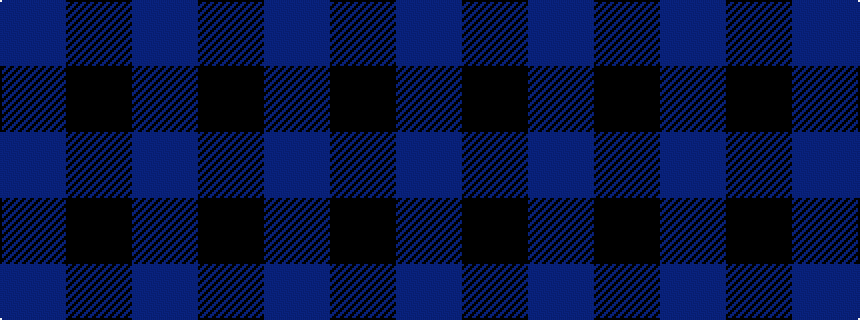 idealised woven sample of pattern BKB