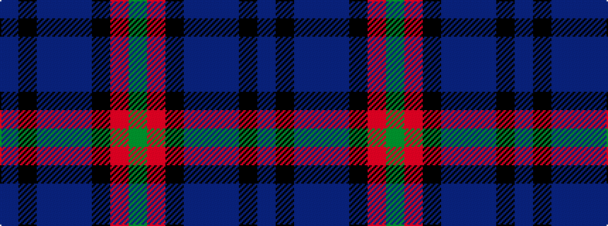 idealised woven sample of pattern BKBBBKRG