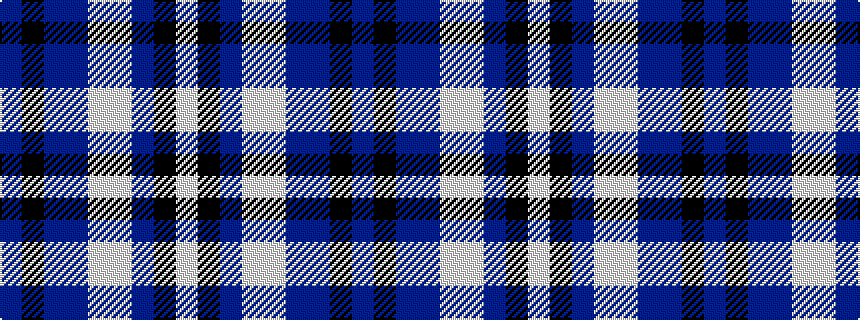 idealised woven sample of pattern BKBBWWBKW