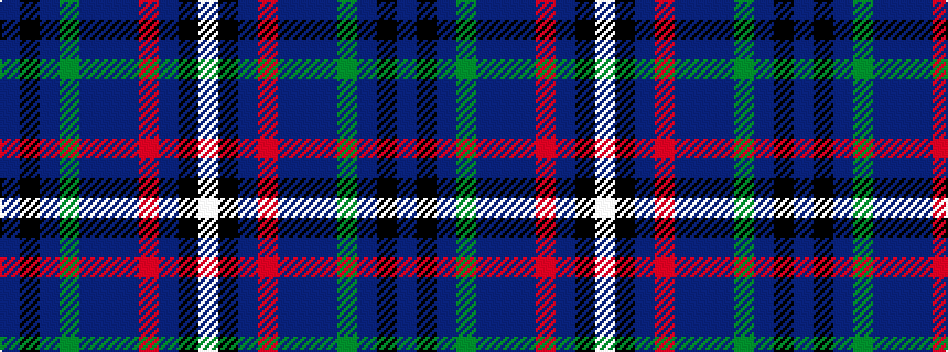 idealised woven sample of pattern BKBGBBBRBKW