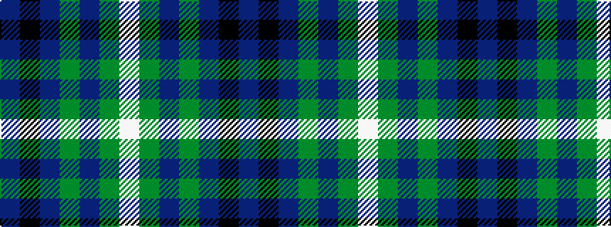 idealised woven sample of pattern BKBGBGW