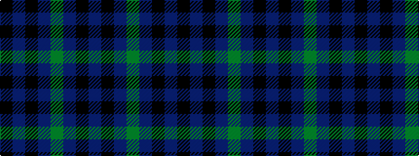 idealised woven sample of pattern BKBGBKBK