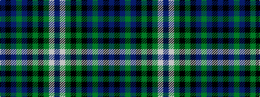 idealised woven sample of pattern BKBGBKGKGWB
