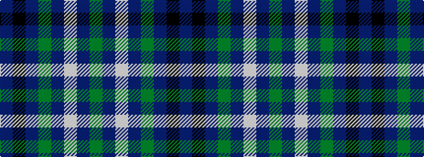 idealised woven sample of pattern BKBGBWBG