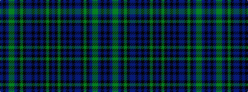 idealised woven sample of pattern BKBGGBKGKBBKBKBKGKB