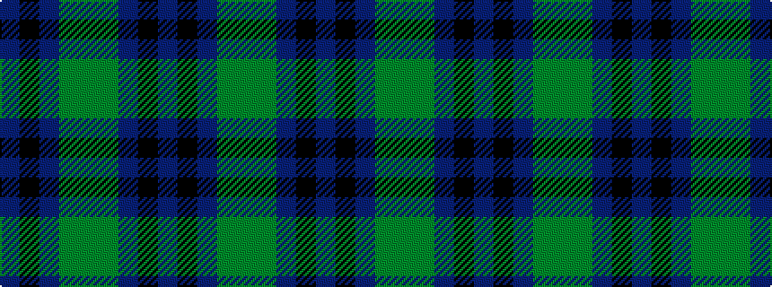 idealised woven sample of pattern BKBGGGBKB