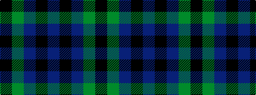idealised woven sample of pattern BKBGK