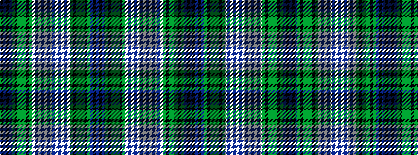 idealised woven sample of pattern BKBGKGGGKGWBWBWBWBWBWBWGKGGGKGBKBK