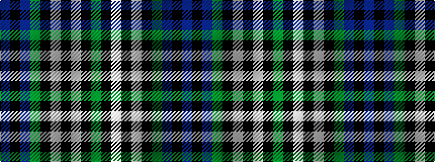 idealised woven sample of pattern BKBGKWKWKG