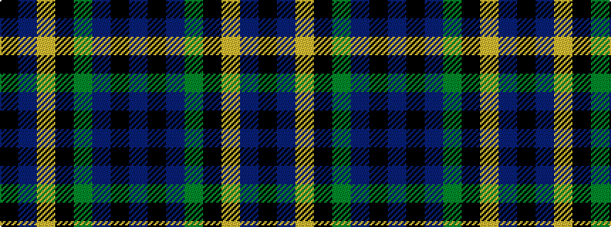 idealised woven sample of pattern BKBGKYBK