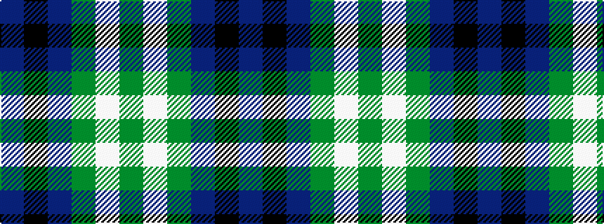 idealised woven sample of pattern BKBGWG
