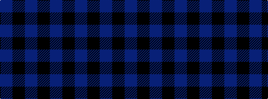 idealised woven sample of pattern BKBKB