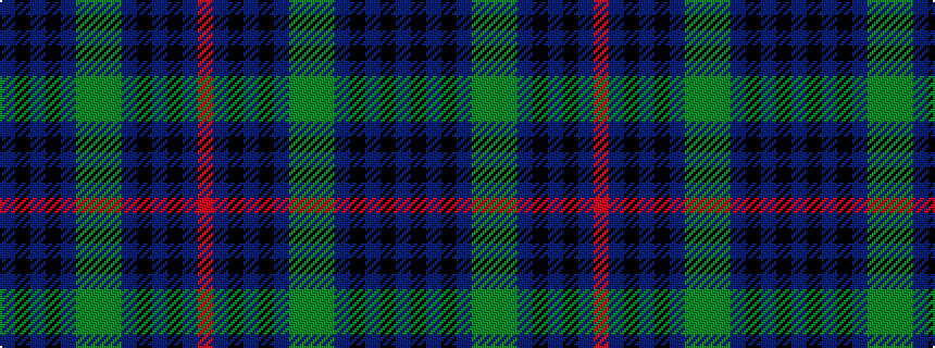 idealised woven sample of pattern BKBKBGGGBKBKBR