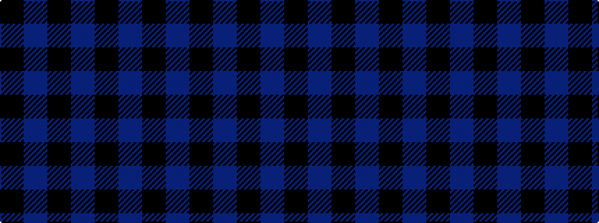idealised woven sample of pattern BKBKBK